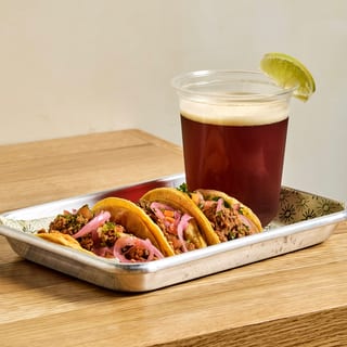 3 Tacos + Cerveza