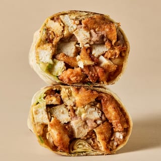 Fried Chicken Burrito